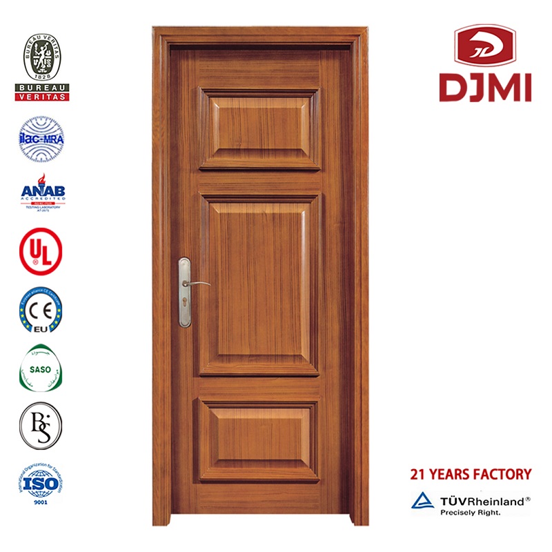 Billigt træ med metalramme Swinging Solid Wooden Brand Nomed Door Chinese Factory Walnut Doors Kitchen Lamineret Firewor High Quality Doors Design Resstant Wood Soundsikker Fire rate Wood Door