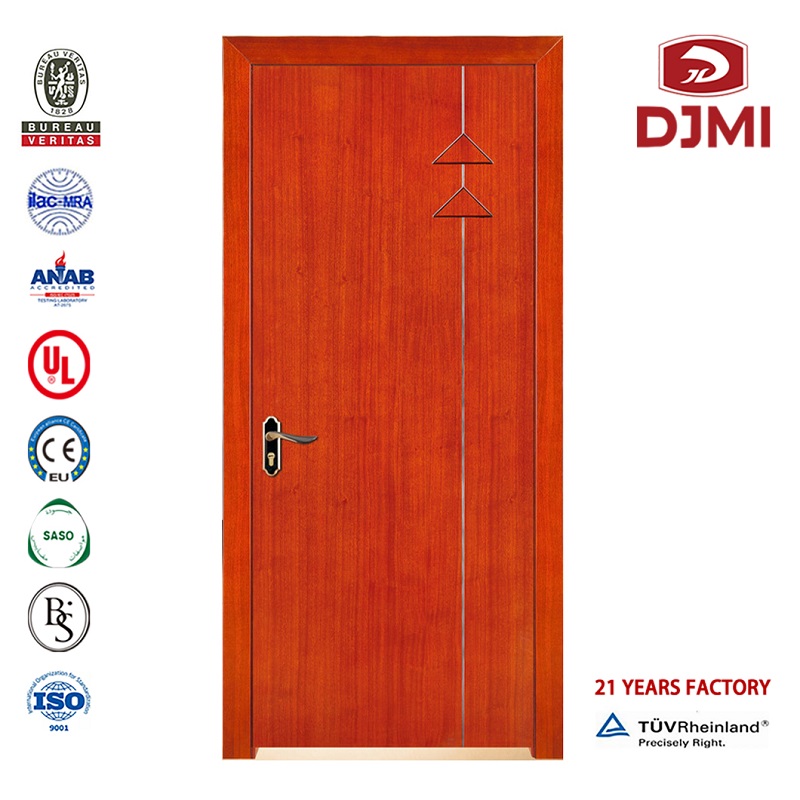 Billig rustningsfabrik Oak Wood Eksterior Solid Wood Tilpasset Armoured Wood In exterior Solid Wood Door New Opsætning Stærke Armerede Design Eksteriør Huset Fast Wood Armed Door