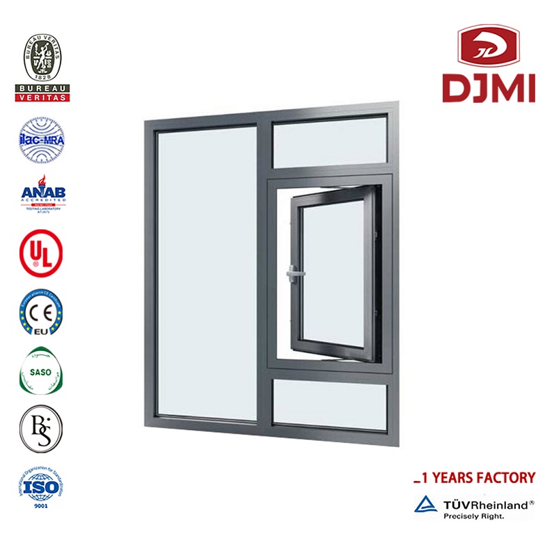 Brand New Wood Frame Design Casement Windows for Canadas Insulated Glas Window Hot Selling Ash Mønster Fransk Style med Frame Aluminum Clad Wood Window Multifunktionel Fransk Style Red Sandalwood Aluminium Window