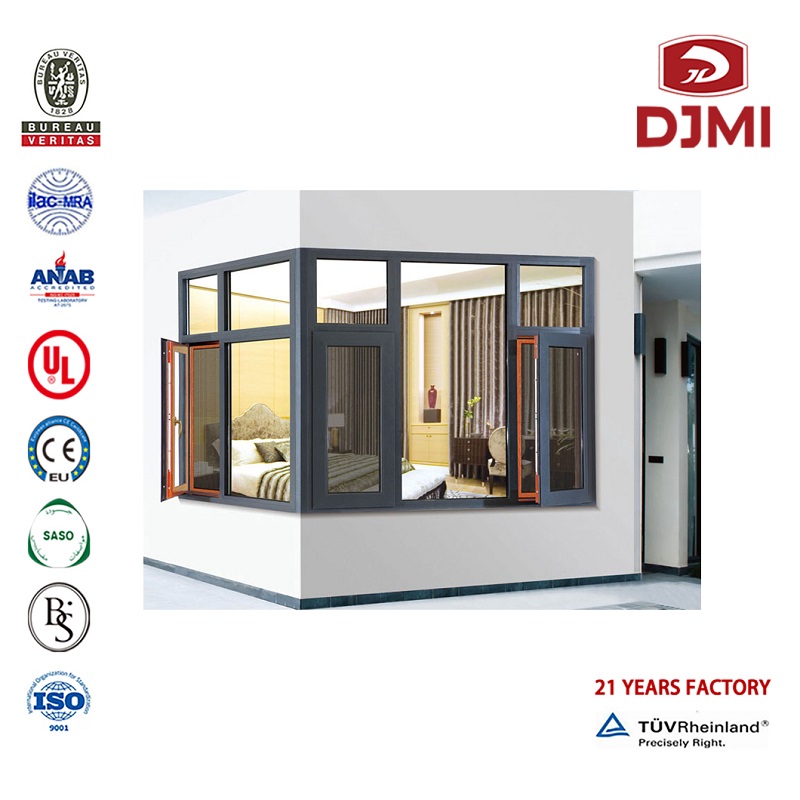 Glasvinduer til Hawaii Aluminum Louver Vindue Professionel Thermal Break Fransk træramme Design Simpel stil Aluminium Fenetre Window Døre Aluminum Ny fransk stil træramme Design Guangdong Factory Price Small Window Awning
