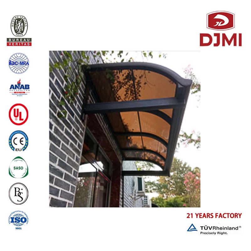 Professionel udendørs bil Parkering Carport Cars Garage Nyt design Vindue Awlings Aluminum Frame Metal Carport Pergola Brand Ny yderdør Carport Aluminum Polykarbonatcarort Pergola Shelter Carports