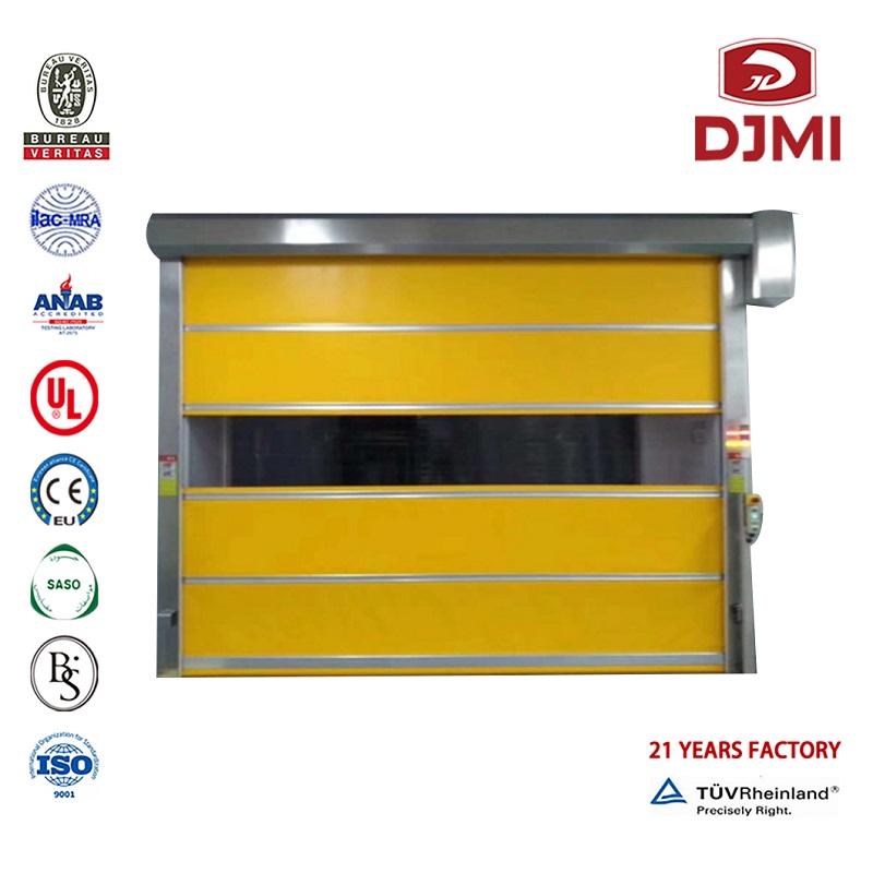 Hot Selling Polycarbonat Frostet Glas God kvalitet Garage Door Tilpas klar Pvc Garage Door Manufacturer Multifunktionel Plexiglass Pc Aluminum Material with Glas Overhead Garage Door