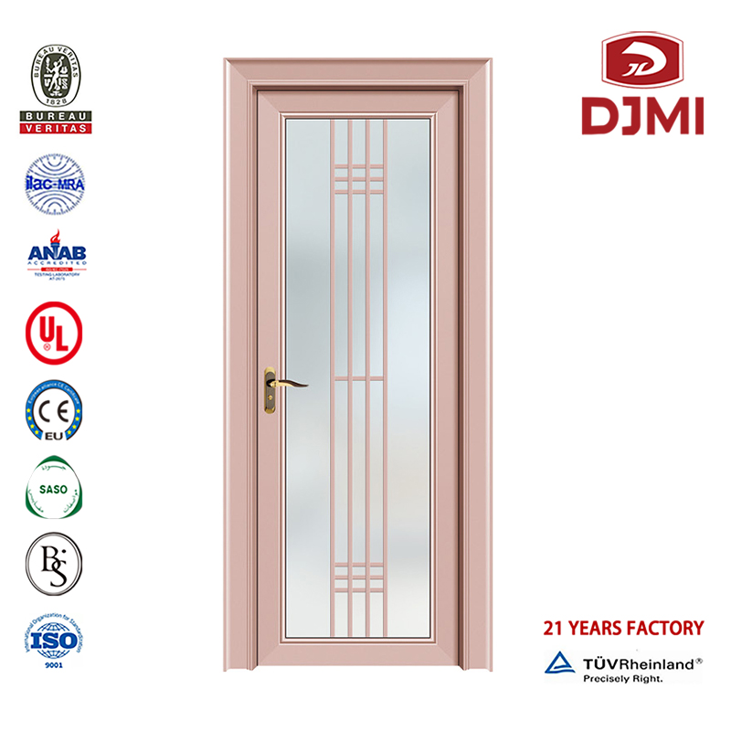 Brand New Wood Bedroom Badeværelse Glass Dubai Wpc Dør Hot Selling Vandsikret Pu Panel Wpc Composite Door Multifunktionel trædør Pris Wpc Dør Indenrigs