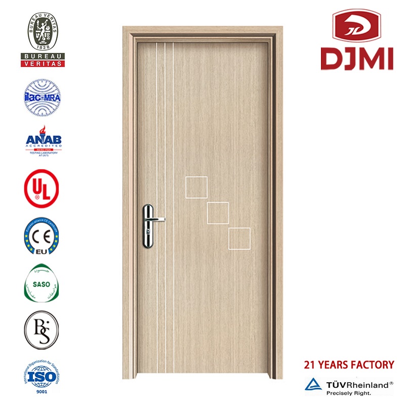 Ny indstilling Indenrigsstilling Melamin Lamineret Solid Wood Door Hotel Dør Kinesisk Fabriks Plain Bedroom Solid Melamin Wood Door Design High Quality Picture Wood Doors Indvendige døre