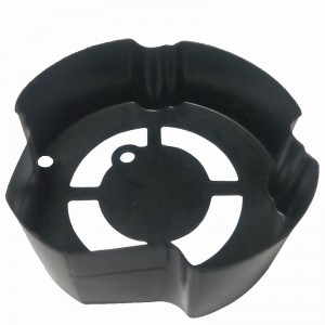 Højtemperaturbestandig sort pp isoleringsskat 0.43mm flammehæmmende gasbehandling