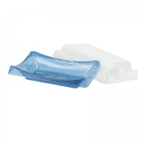 Sushi- bakke blå bund