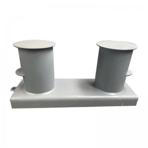 Digorm til havs poleret bronzefortøjning enkelt/dobbelt krydsning bitt bollards