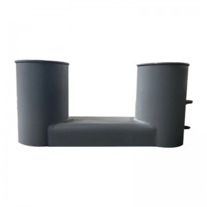 Digorm til havs poleret bronzefortøjning enkelt/dobbelt krydsning bitt bollards