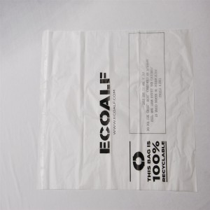 Trykte, specialfremstillede, sammensatte, bionedbrydelige majsstivelsesholdige, selvklæbende sække af høj kvalitet