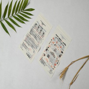 Brugerdefineret bionedbrydelig kompostering lille lynpose