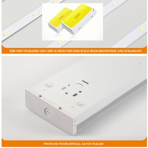 4FT LED ombrydning,4000K Neutral White, 4 FodLED Shop Lights for Garage