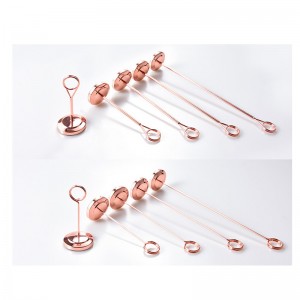 TMJ PP-541 Brød bagning etiket holder metal råvare prisskilt display