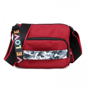 Fabrikant Engros 2020 Nye Fashion Women \\\\\\\\ \'s lille firkantet taskenylon lynlås mobiltelefon taske enkelt skulder diagonal cross taske Tilpas