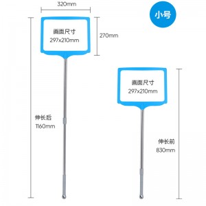 TMJ PP- 556 Factory Counter Top Poster Stand Advertising Display