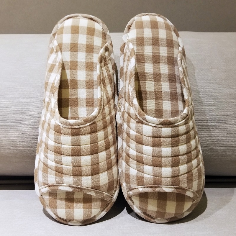 Koreansk check Home Slippers