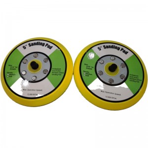 5-tommers 125mm bagpude M14-gevindpude til vinkelsliber Slibesliber Slibeskive-underlagspude El-værktøjstilbehør