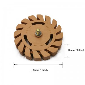 4 Inc. Brug af gummi- og hjulfjerner Decale hjul Lægge- og rengøringsmidler til husholdningsbrug