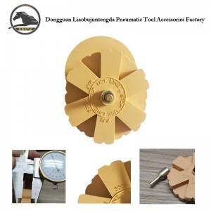 Hot Sale Gummiiraser Wheel Decal Exchange Decal Wheel Decal Car Wallpaper Værktøjer til polering af keramisk materiale