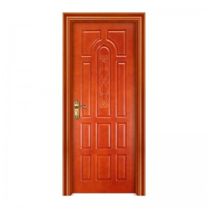 China Factory badeværelse dør design hvid træ wpc dør speciel applikation til lejlighed