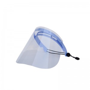 Ny mode anti-tåge fuld klar farverig tonet justerbar ansigtsskærm plastik