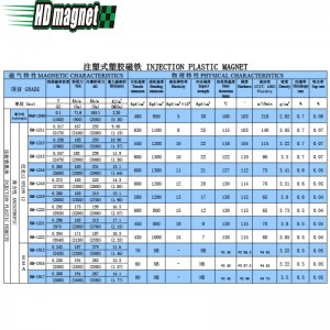Injektionsplastmagnet
