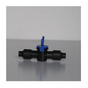 Dobbelt lås gennem ventil