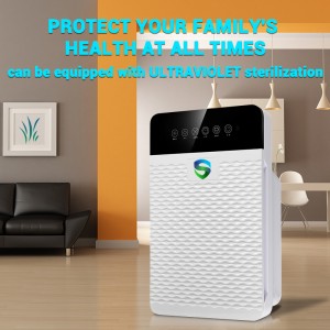 Intelligent desinfektionsmaskine til luftrensning