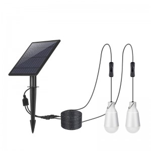 Sollys med dobbeltpærer