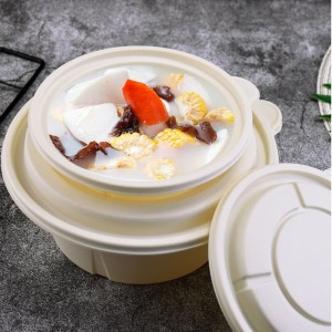 Beholdere til emballage til fødevarer til bortskaffelse biologisk nedbrydelige madkasser biologisk nedbrydelige beholdere