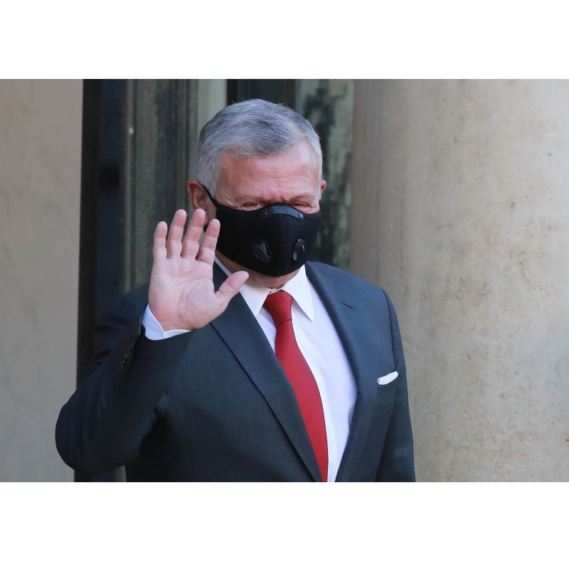 Jordan\'s konge Abdullah modtager Coronavirus vaccine