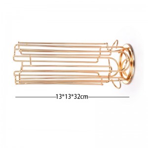 TMJ PP-582 360 grad roteret metal base base kaffe bønnebælg station kaffekapsel display stand