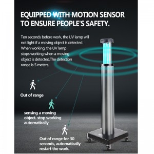 UVC-desinfektionsbil