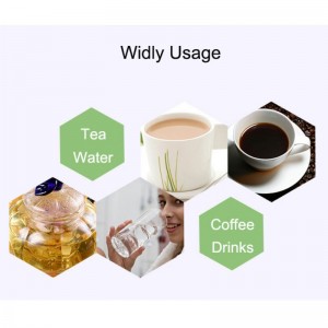 Brugerdefineret logo BPA-fri miljøvenlige kaffekopper komposterbar engangskop majsstivelse biologisk nedbrydelige kopper