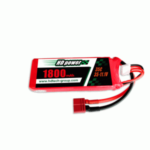 HD POWER 1800mAh 35C 3S 11.1V lipo batteri