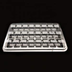Engros brugerdefinerede størrelser macarons kasse klar slik nedbrydeligt madkasse