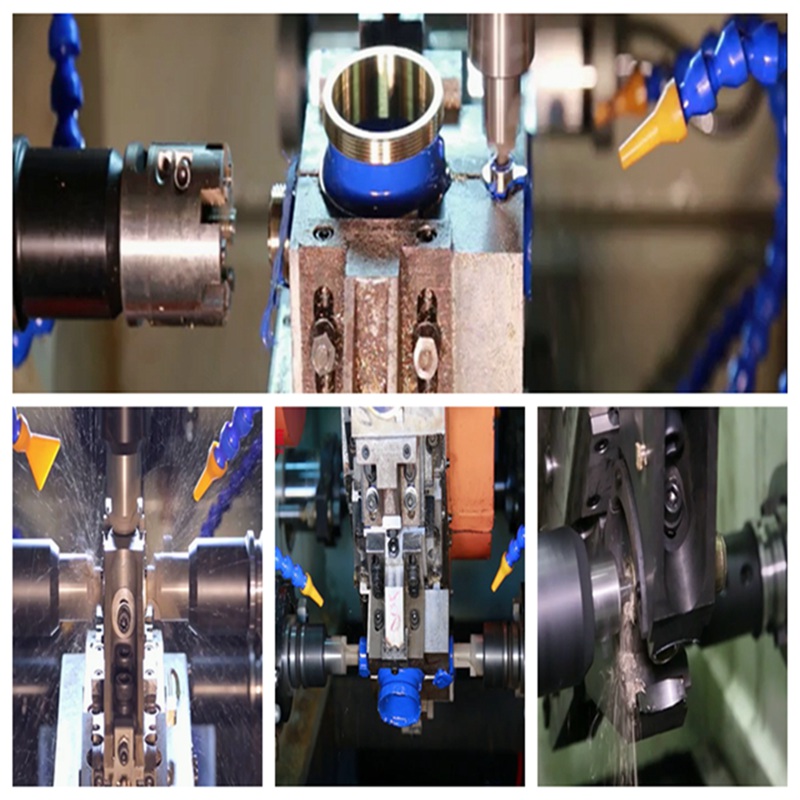 CNC roterende overførselsmaskine til messingventil