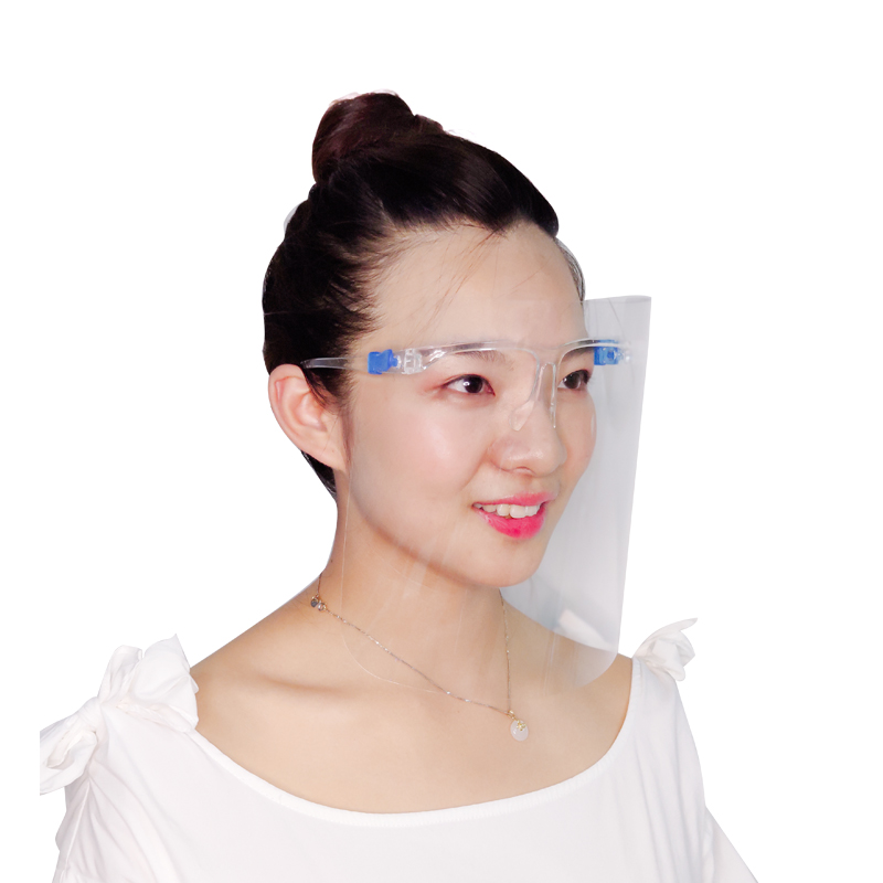 Klar beskyttende anti-tåge-isolering ansigtsbriller med lager