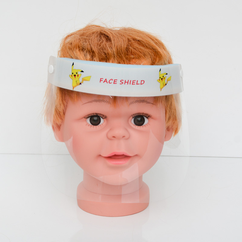 En166 Custom Genanvendelig Anti-Fog Børne Face Shield Sikkerheds ansigtsmaske