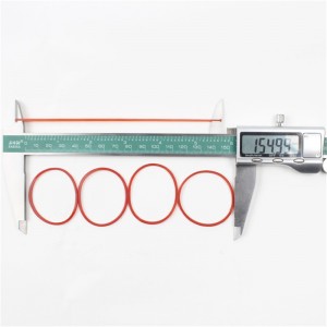 Farve elastikker anti-aging høj temperatur og stærk spænding høj elasticitet gummi ring producenter engros