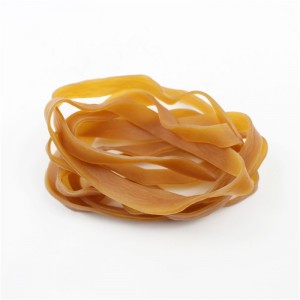 Producenter brugerdefinerede forlængede og udvidede elastikker gule gennemsigtig høj elasticitet ikke let at bryde overdimensionerede elastikker