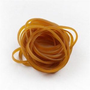 Producenter brugerdefinerede udvidede elastikbånd gul gennemsigtig høj elasticitet sejhed industri landbrugs elastikker