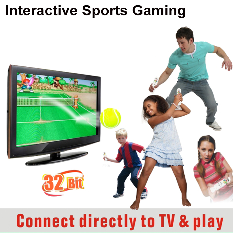32Bit BL-5002A 2.4G trådløst sports-tv-spil