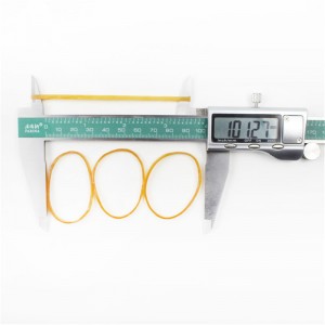 Producenter tilpasser elastikbånd med flere specifikationer efter behov, slidbestandige, aldringsbestandige, højelastiske elastikker til landbrug