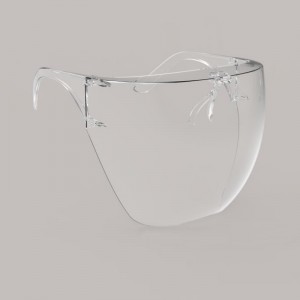 Anti-tåge sikkerhedsudstyr Brugerdefineret isolering Plastblok ansigt skjold