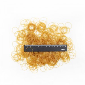 Fabriksanpasset solid farve gul højelastisk kontor kulturel og uddannelsesmæssig praktisk elastik