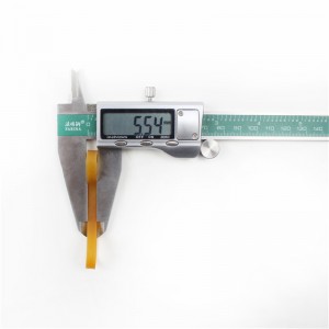 Producent tilpasset udvidet gul gennemsigtig højtemperaturbestandig ikke-skiftende industriel elastik