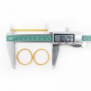 Producent engrosnaturgummi gul gennemsigtig høj elasticitet og sejhed krabbe, hummerbinding landbrugs elastik