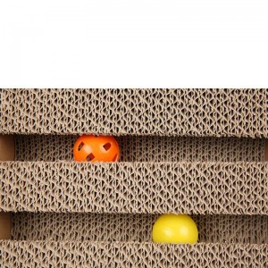 Dobbelt Triangle Cat Claw Board