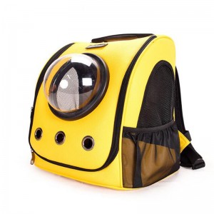 Square Pu Backpack.