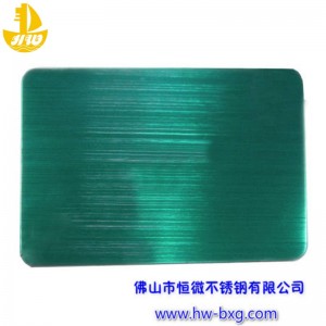 Farve rustfrit ståltråd tegnebrætnr. 5